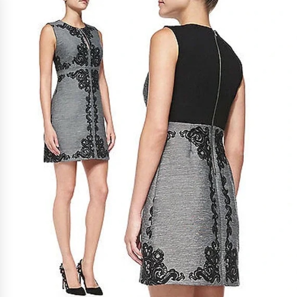 NWD Diane Von Furstenberg [SZ 2‎ ] Yvette Sleeveless Mini Panel Dress - Picture 14 of 15